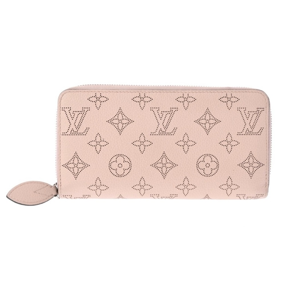 Louis Vuitton Monogram Mahina Zippy Pink Jasmine Wallet - Picture 3 of 13
